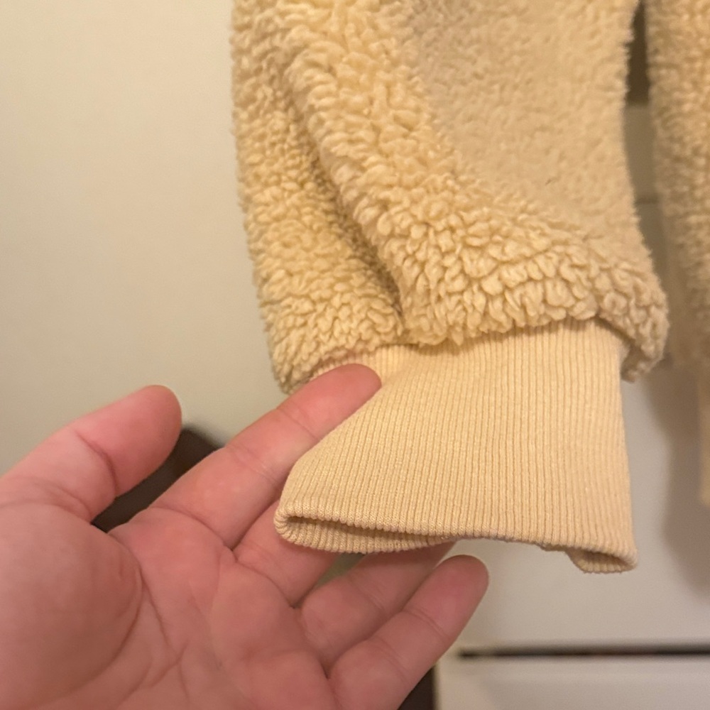 Women's Tan Teddy Jacket - Picture 7 of 13